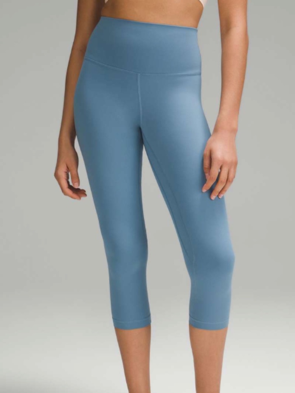Lululemon Align High-Rise Crop 21" Utility Blue Size 6